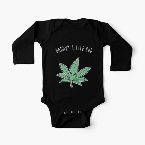 Daddy's Little Bud - Onesie Long Sleeve Baby One-Piece