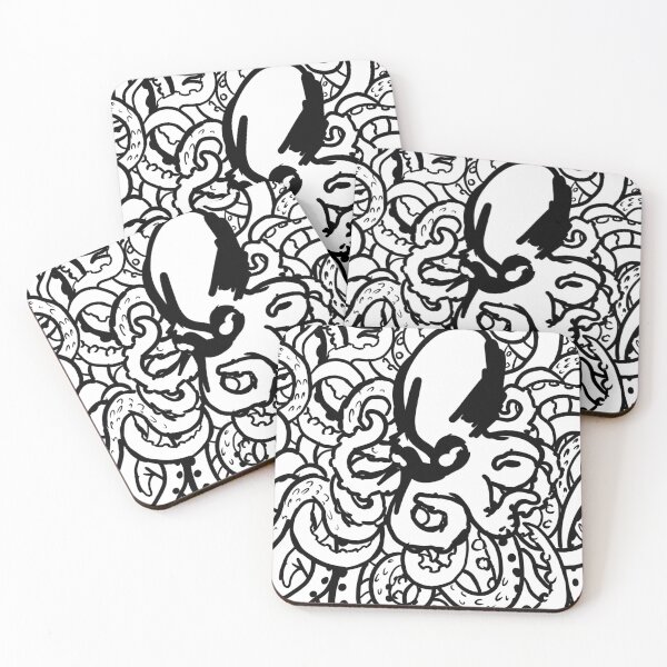 Item preview, Octopus Logo designed and sold by Funkdog.