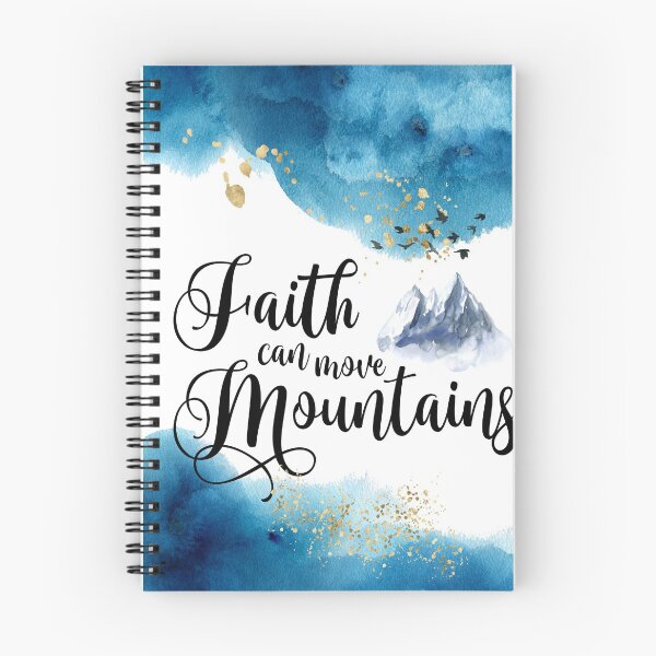 Item preview, FAITH CAN MOVE MOUNTAINS - Matthew 17:20 designed and sold by colourmesouth.