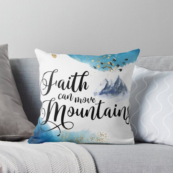 Artikelvorschau, Glaube kann Berge bewegen - Matthäus 17:20 entworfen und verkauft von colourmesouth.