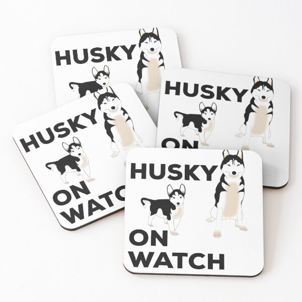Item preview, Husky On Watch designed and sold by AthleticWolves.