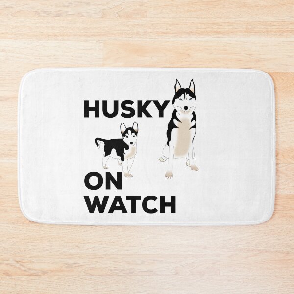 Item preview, Husky On Watch designed and sold by AthleticWolves.