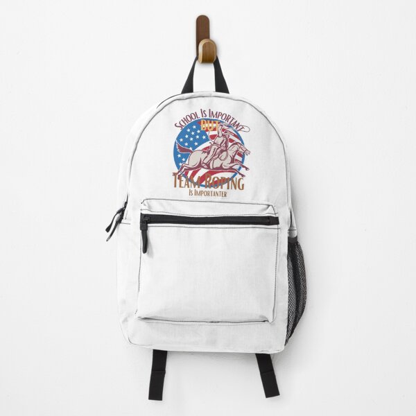 Item preview, School Is Important But Team Roping Is Importanter designed and sold by sabirlhc.