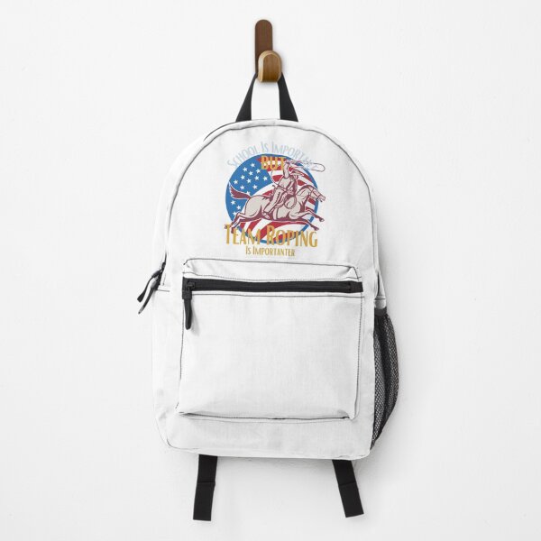 Item preview, School Is Important But Team Roping Is Importanter designed and sold by sabirlhc.