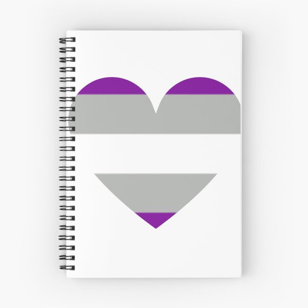 Item preview, Pride Flag Heart - Greyace Pride - White Background designed and sold by thesassypanda.