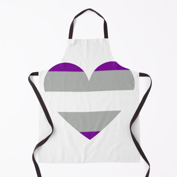 Item preview, Pride Flag Heart - Greyace Pride - White Background designed and sold by thesassypanda.