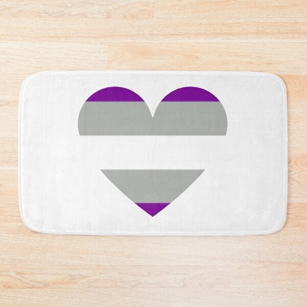 Item preview, Pride Flag Heart - Greyace Pride - White Background designed and sold by thesassypanda.