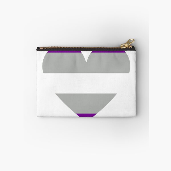 Item preview, Pride Flag Heart - Greyace Pride - White Background designed and sold by thesassypanda.