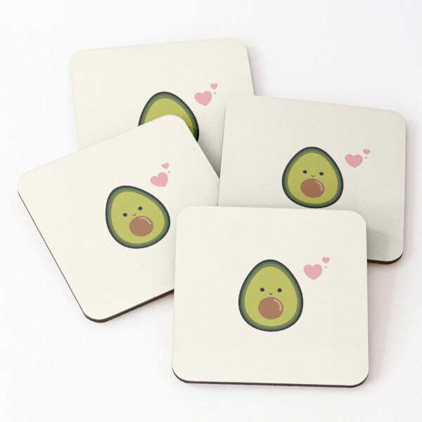 Item preview, Cute valentines avocado with heart designed and sold by Inspiredbydavina.