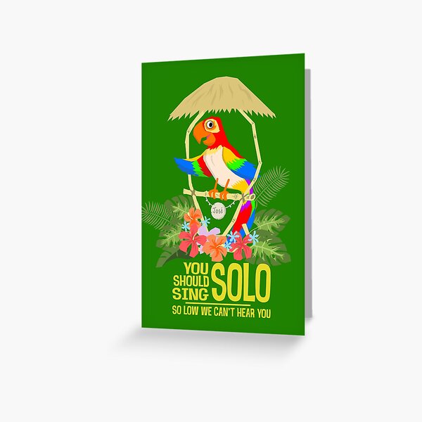 Artikel-Vorschau von Tiki Room Sing Solo, designt und verkauft von RadicalRad.