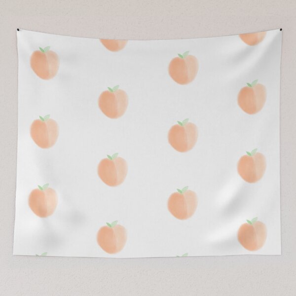 Item preview, Simple peach gouache illustration designed and sold by creativef0x.