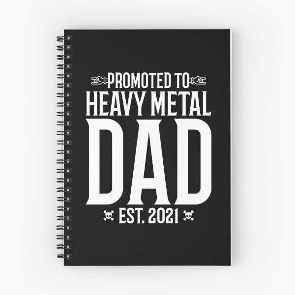 Item preview, Promoted To Heavy Metal Dad 2021 designed and sold by playloud.