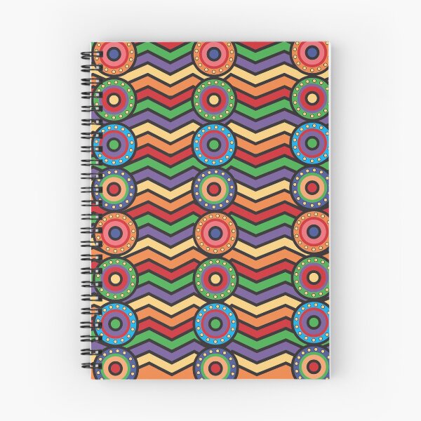 Item preview, Colorful Chevron with Circles designed and sold by Wink17.