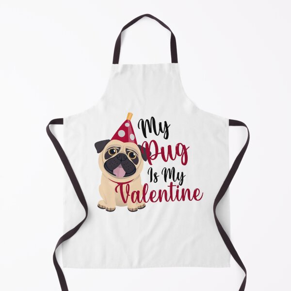 Artikelvorschau, Mein Mops ist mein Valentinstag entworfen und verkauft von pugmilk.