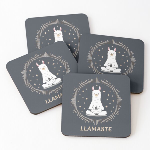 Item preview, Lama yoga llamaste meditation designed and sold by Phoca Mobil.