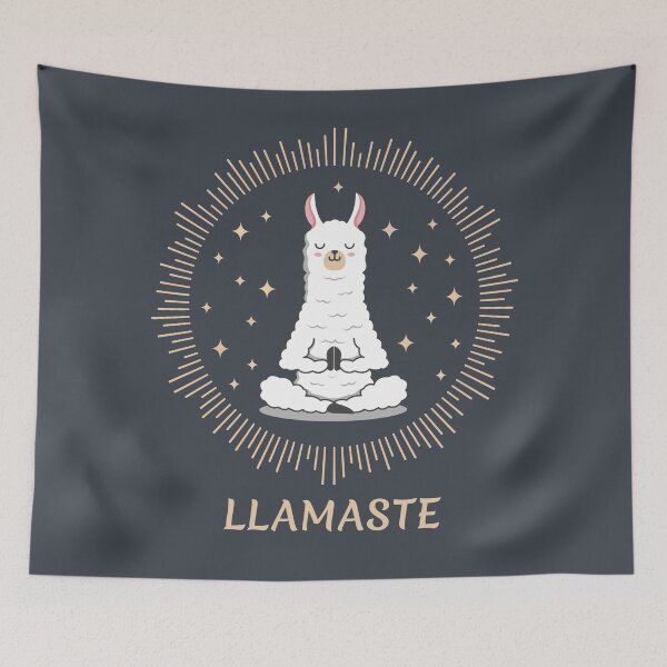 Item preview, Lama yoga llamaste meditation designed and sold by Phoca Mobil.
