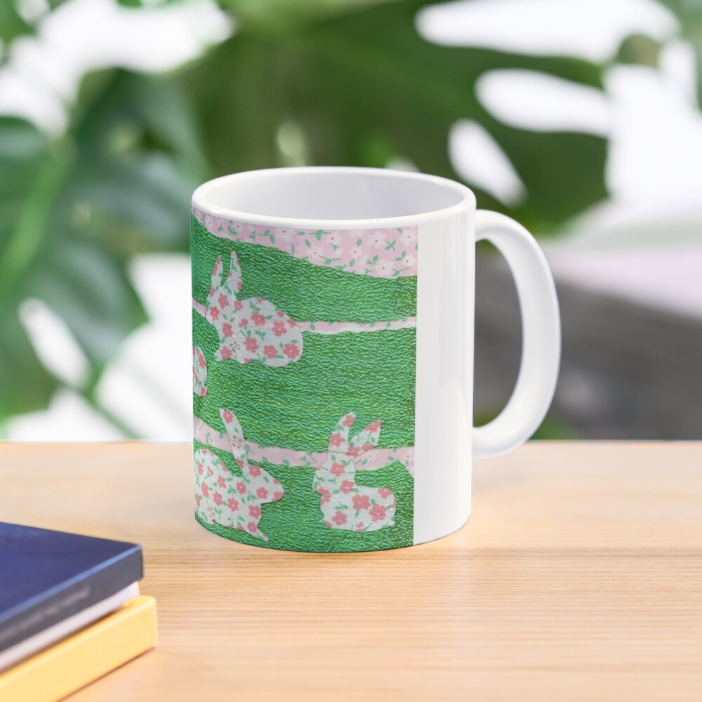 Bunnies in the Clover Mug