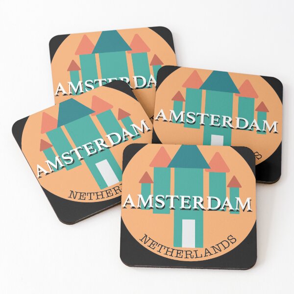 Item preview, Circular Amsterdam Netherlands Sticker designed and sold by mayankdozdesign.