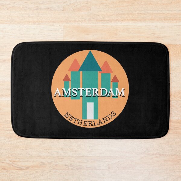 Item preview, Circular Amsterdam Netherlands Sticker designed and sold by mayankdozdesign.