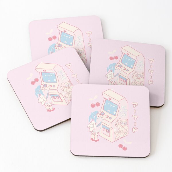 Item preview, Pastel Kawaii arcade girl designed and sold by Nyanko-Sempai.