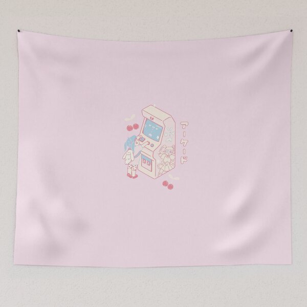 Item preview, Pastel Kawaii arcade girl designed and sold by Nyanko-Sempai.