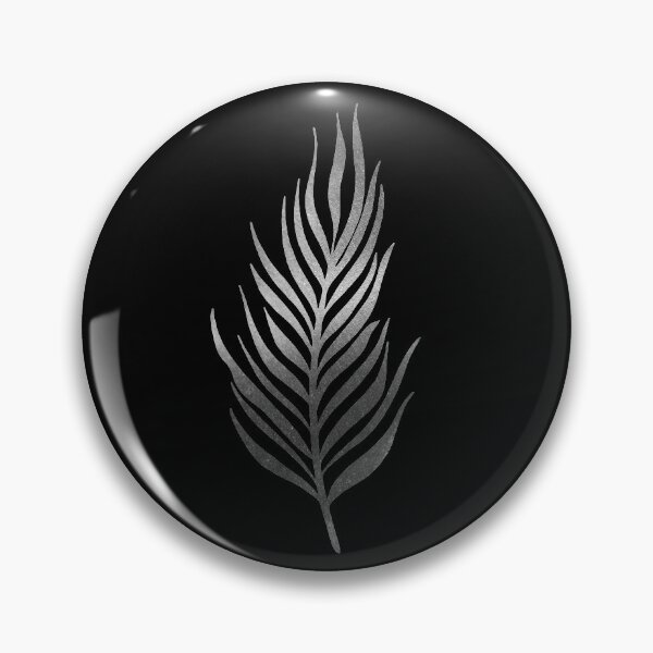 Item preview, Black and Silver Leaf designed and sold by thelustrous.