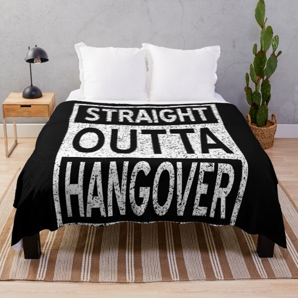 Item preview, Straight Outta Hangover designed and sold by HoneyBadgerBox.