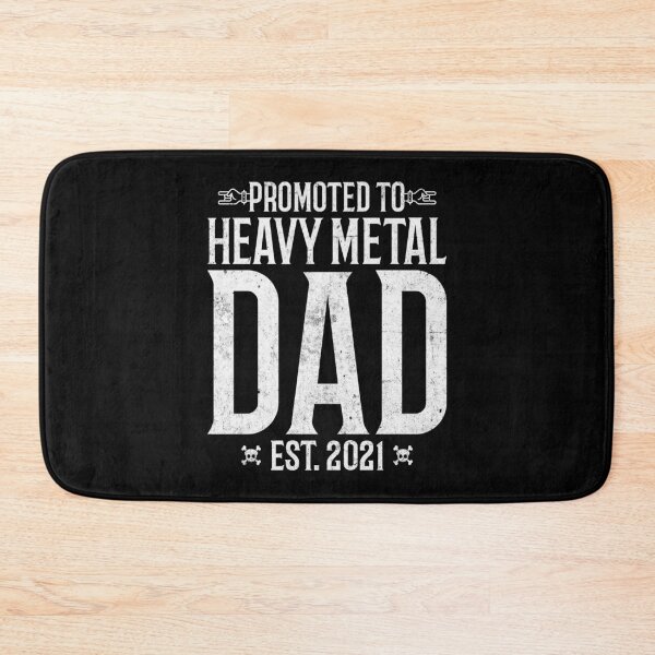 Item preview, Promoted To Heavy Metal Dad 2021 Vintage designed and sold by playloud.