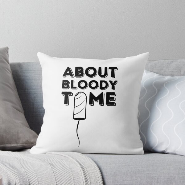 Item preview, About Bloody Time - No Tampon Tax UK designed and sold by WonderWear.