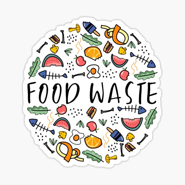 Item preview, food waste-certified foodie funny designed and sold by 3 T.