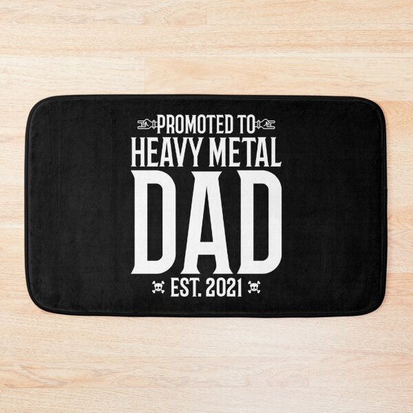 Item preview, Promoted To Heavy Metal Dad 2021 designed and sold by playloud.