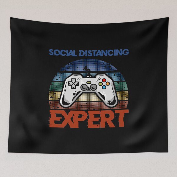 Item preview, Social Distancing Expert Gaming Video Gamer Boys Men Gift designed and sold by kenishahembree.