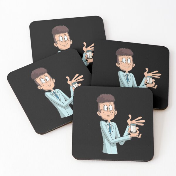 Item preview, pharmacist showing a drug designed and sold by Monkey Ful.