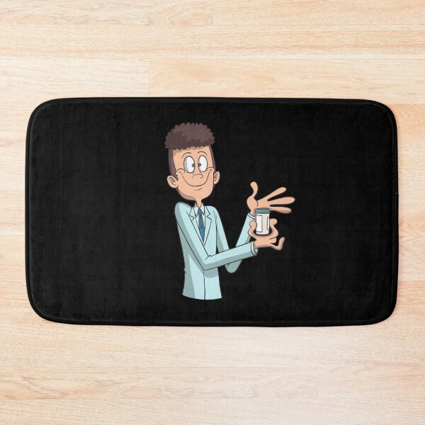 Item preview, pharmacist showing a drug designed and sold by Monkey Ful.