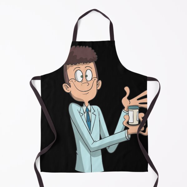 Item preview, pharmacist showing a drug designed and sold by Monkey Ful.