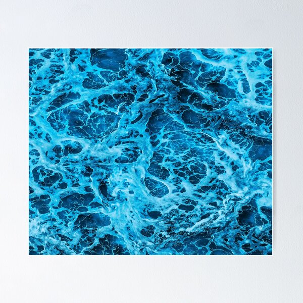 Item preview, Foamy Blue Ocean designed and sold by Faheem19.