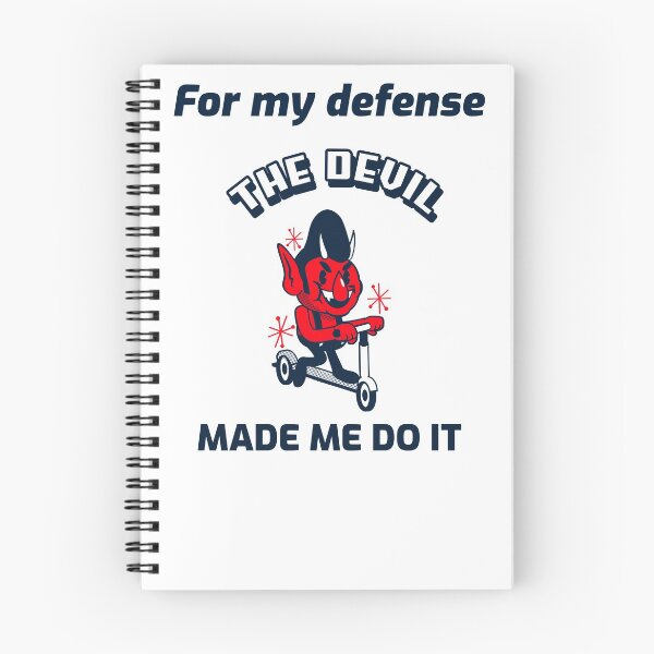 Item preview, The devil made me do it designed and sold by SbitarLemhabel.