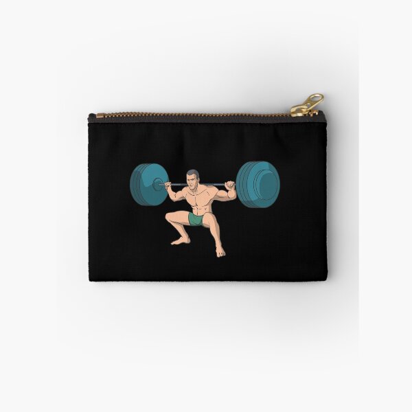 Item preview, Barbell squats weightlifting designed and sold by Monkey Ful.