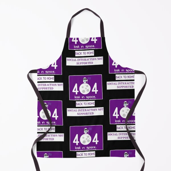 Item preview, Social interaction not supported purple flag 404 end of universe go home,sticker designed and sold by amy greaves.