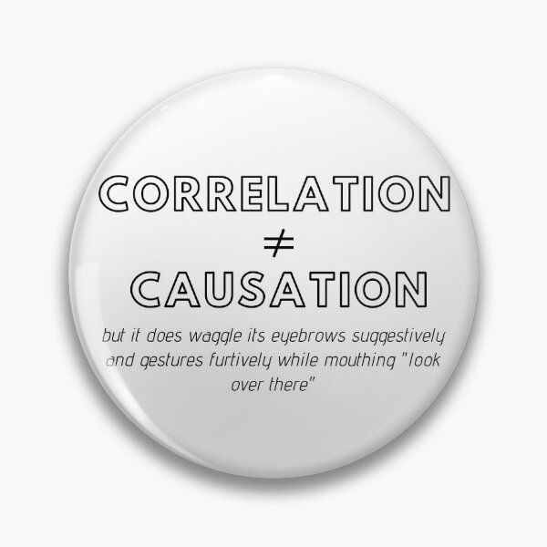 Item preview, Correlation ≠ Causation - Psychology Design designed and sold by Psychologist's Inventory.