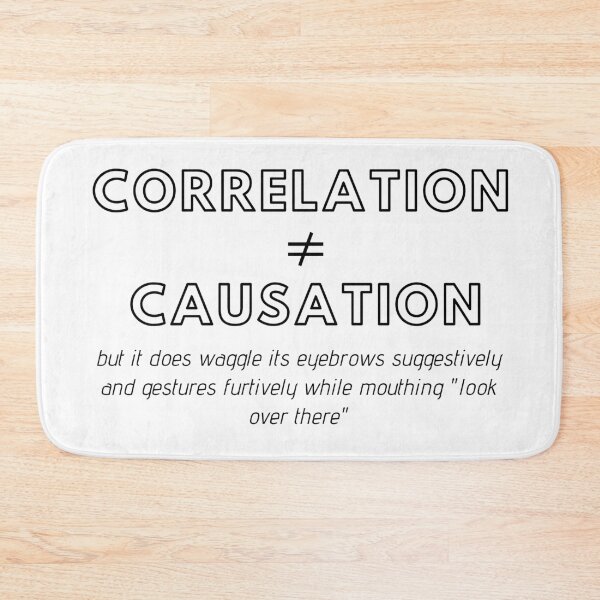 Item preview, Correlation ≠ Causation - Psychology Design designed and sold by Psychologist's Inventory.