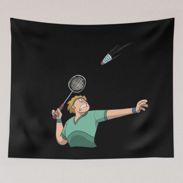 Item preview, Badminton smash attack designed and sold by Monkey Ful.