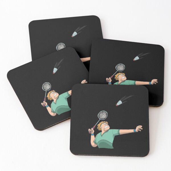 Item preview, Badminton smash attack designed and sold by Monkey Ful.