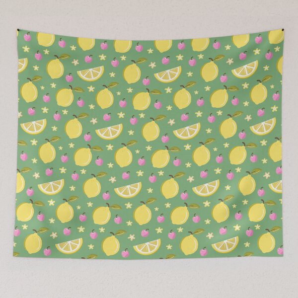 Item preview, Lemons and cherries designed and sold by crealizable.