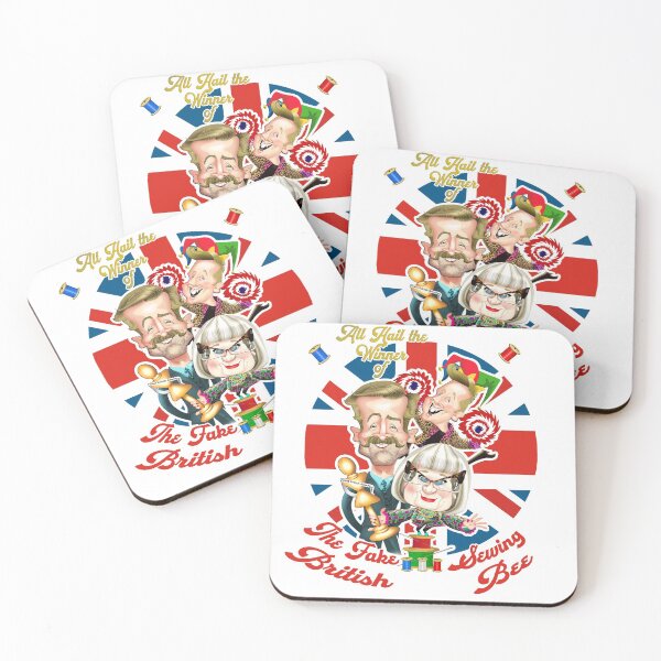 Item preview, The Fake British Sewing Bee designed and sold by SARAH BAILEY CARTOONS.