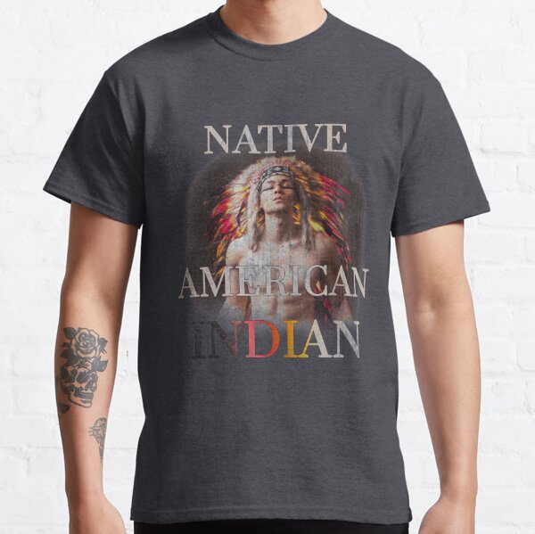 Respected Indigenous Leader-Native American Leader' Men's T-Shirt