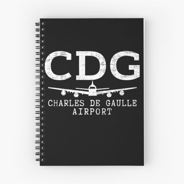 Item preview, CDG Charles de Gaulle Airport IATA Code Vintage designed and sold by Hoiho Adventure Shirts.
