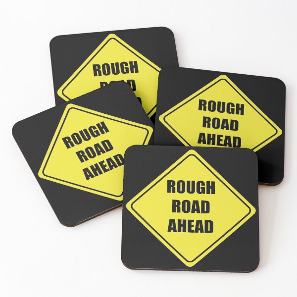 Item preview, Rough Road Ahead Sign designed and sold by SandersApparel.