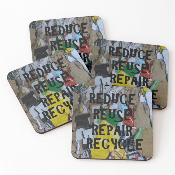 Item preview, Reduce Reuse Repair Recycle  designed and sold by JaneenieDesign.