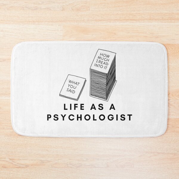 Item preview, Life as a Psychologist - Psychology Design designed and sold by Psychologist's Inventory.